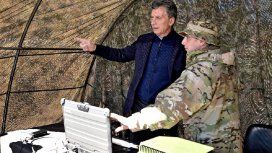 Macri desplegó al Ejército para seguridad interior - Crédito: @Ejercito_Arg Macri desplegó al Ejército para seguridad interior - Crédito: @Ejercito_Arg