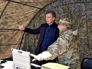 Macri desplegó al Ejército para seguridad interior - Crédito: @Ejercito_Arg Macri desplegó al Ejército para seguridad interior - Crédito: @Ejercito_Arg