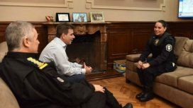 Ritondo ascendió la policía que amamantó a un bebé Ritondo ascendió la policía que amamantó a un bebé