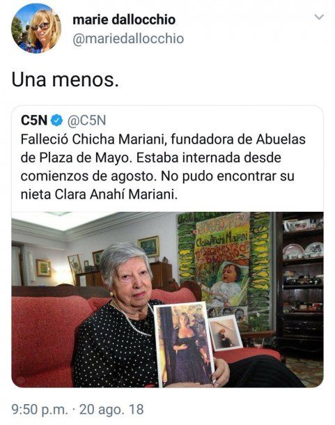 El tuit que causó indignación<br>