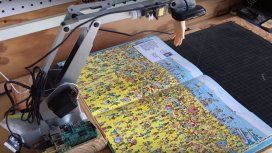Crearon un brazo robótico con inteligencia artificial que encuentra a Wally Crearon un brazo robótico con inteligencia artificial que encuentra a Wally