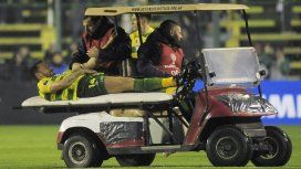 Jonas Gutiérrez se retira lesionado Jonas Gutiérrez se retira lesionado