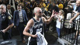 Manu Ginóbili se despide del básquet Manu Ginóbili se despide del básquet