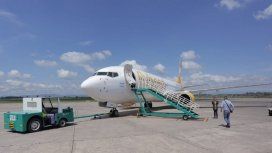Uno de los aviones de FlyBondi en San Salvador de Jujuy Uno de los aviones de FlyBondi en San Salvador de Jujuy