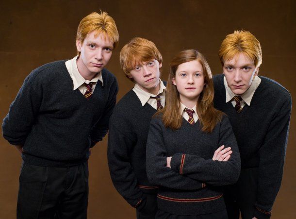 Pelirrojos. La familia Weasley de Harry Potter