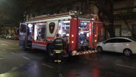 Una dotación de bomberos trabajó en la madrugada Una dotación de bomberos trabajó en la madrugada