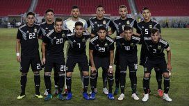 Así formaba Argentina para enfrentar a Guatemala en Los Ángeles Así formaba Argentina para enfrentar a Guatemala en Los Ángeles
