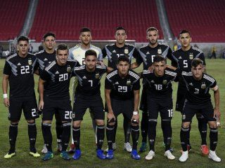 Así formaba Argentina para enfrentar a Guatemala en Los Ángeles Así formaba Argentina para enfrentar a Guatemala en Los Ángeles