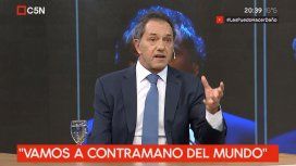 Scioli: Hay que desdolarizar la economía ya Scioli: Hay que desdolarizar la economía ya