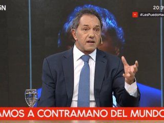 scioli: hay que desdolarizar la economia ya scioli: hay que desdolarizar la economia ya