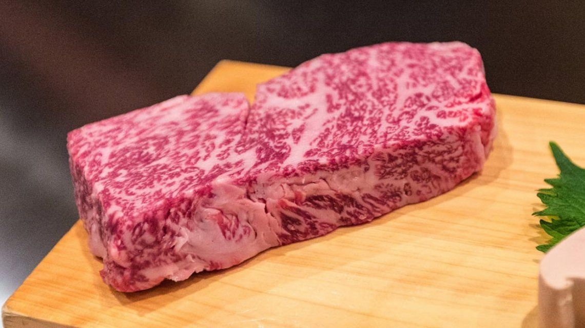 La carne de buey de Kobe es una de las más sabrosas La carne de buey de Kobe es una de las más sabrosas