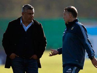 Chiqui Tapia y Gerardo Martino Chiqui Tapia y Gerardo Martino