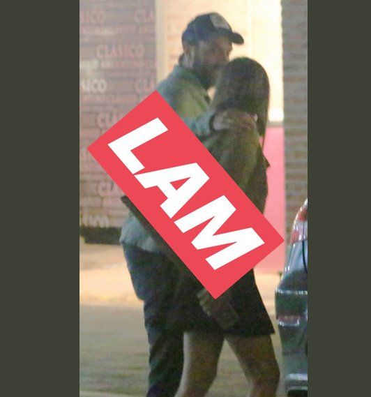 Pampita junto a Pieres. <br>