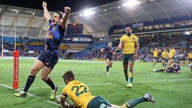 Los Pumas lograron un histórico triunfo en Australia Los Pumas lograron un histórico triunfo en Australia