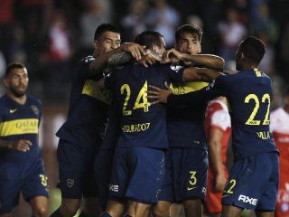 Gol de Izquierdoz en Boca - Crédito: @BocaJrsOficial Gol de Izquierdoz en Boca - Crédito: @BocaJrsOficial