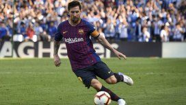 Lionel Messi es desde esta temporada el capitán del Barcelona Lionel Messi es desde esta temporada el capitán del Barcelona