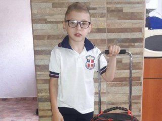 Nacho Maujo yendo a la escuela Nacho Maujo yendo a la escuela