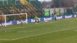 VIDEO: impresionante granizo en la previa del encuentro entre Defensa y Estudiantes VIDEO: impresionante granizo en la previa del encuentro entre Defensa y Estudiantes