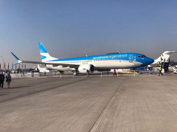 Aerolíneas Argentinas canceló todos los vuelos programados para este martes.