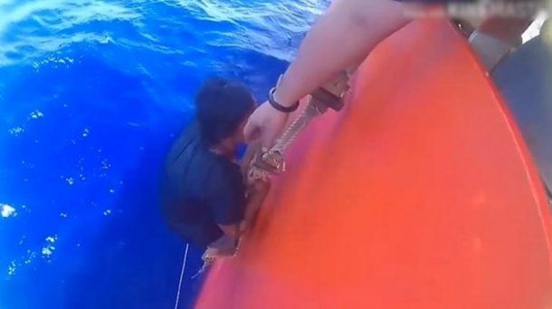 Estuvo 48 días a la deriva en un cabaña