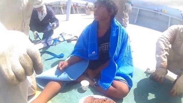 Estuvo 48 días a la deriva en un cabaña