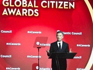 Mauricio Macri en el Atlantic Council Mauricio Macri en el Atlantic Council