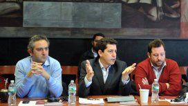 Andrés El Cuervo Larroque, Eduardo Wado De Pedro y José Ottavis Andrés El Cuervo Larroque, Eduardo Wado De Pedro y José Ottavis