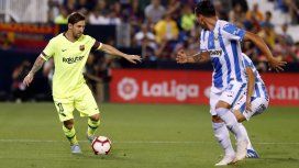 El argentino no pudo desequilibrar (Foto: @FCBarcelona) El argentino no pudo desequilibrar (Foto: @FCBarcelona)