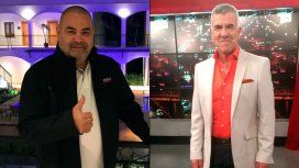 Chilavert se cruzó con Dady Brieva Chilavert se cruzó con Dady Brieva