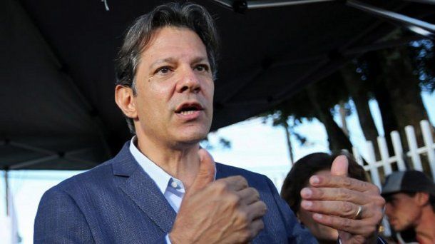 Fernando Haddad, candidato presidencial por el PT