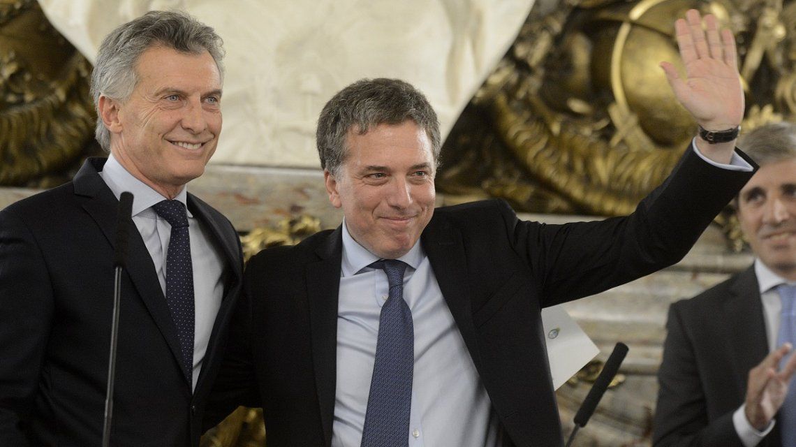 Mauricio Macri y Nicolás Dujovne