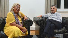 Elisa Carrió y Mauricio Macri Elisa Carrió y Mauricio Macri