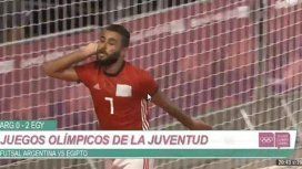 Un jugador de futsal egipcio provocó al público argentino y casi ocasiona un escándalo en el primer día de los Juegos Olímpicos Un jugador de futsal egipcio provocó al público argentino y casi ocasiona un escándalo en el primer día de los Juegos Olímpicos