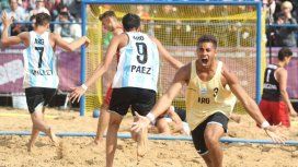 Los chicos del beach handball se quedaron con el bronce Los chicos del beach handball se quedaron con el bronce