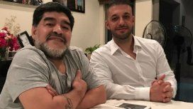 Diego Armando Maradona y Matías Morla Diego Armando Maradona y Matías Morla