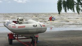 Buscan a un pescador que desapareció hace tres días en el Río de la Plata Buscan a un pescador que desapareció hace tres días en el Río de la Plata