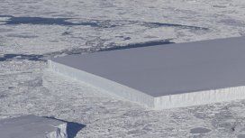 La NASA encontró en la Antártida un iceberg rectangular perfecto La NASA encontró en la Antártida un iceberg rectangular perfecto