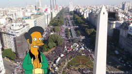 ¿Se llenará el Obelisco de fanáticos de Los Simpson que pedirán la continuidad de Apu? ¿Se llenará el Obelisco de fanáticos de Los Simpson que pedirán la continuidad de Apu?