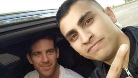 Juan Martín Del Potro con Nicolás Ávalos Juan Martín Del Potro con Nicolás Ávalos