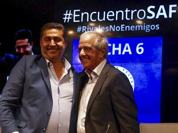 Daniel Angelici y Rodolfo D