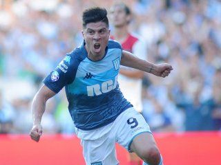 Jonathan Cristaldo en Racing - Crédito: @RacingClub Jonathan Cristaldo en Racing - Crédito: @RacingClub