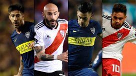 En la cuerda floja: los jugadores que deben cuidarse de la amarilla en la primera final del Superclásico En la cuerda floja: los jugadores que deben cuidarse de la amarilla en la primera final del Superclásico