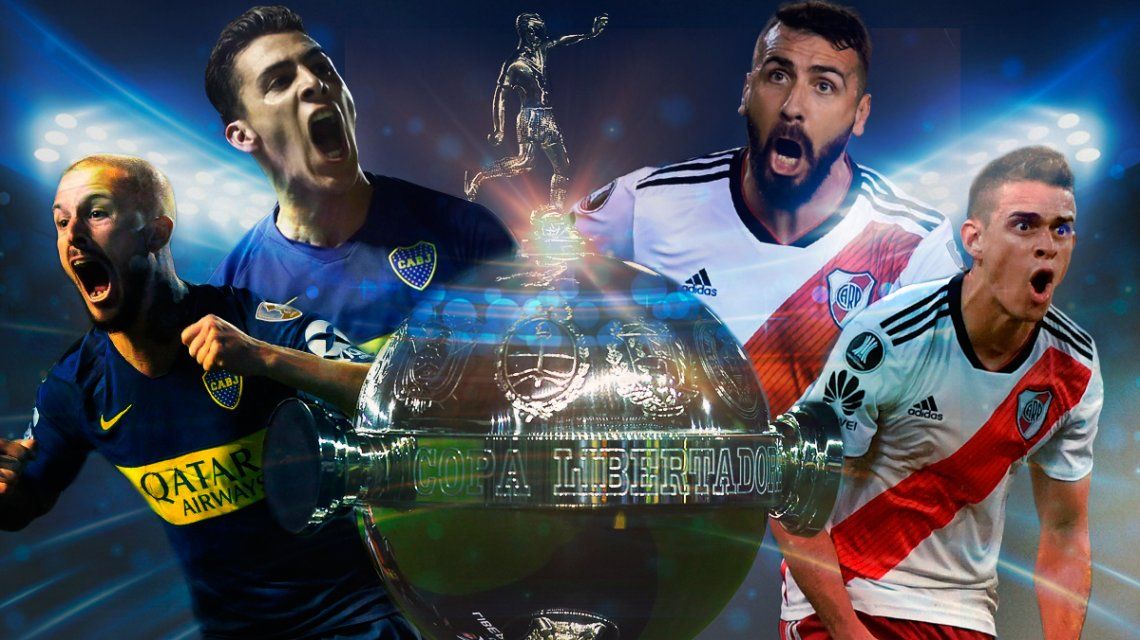 Boca vs. River por la final de la Copa Libertadores: horario, formaciones y TV