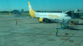La nave de Flybondi permanecía en Neuquén La nave de Flybondi permanecía en Neuquén