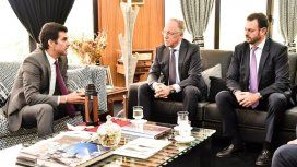Urtubey recibió a Nielsen en Salta Urtubey recibió a Nielsen en Salta
