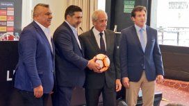 Chiqui Tapia, Daniel Angelici, Rodolfo Donofrio y Alejandro Domínguez Chiqui Tapia, Daniel Angelici, Rodolfo Donofrio y Alejandro Domínguez