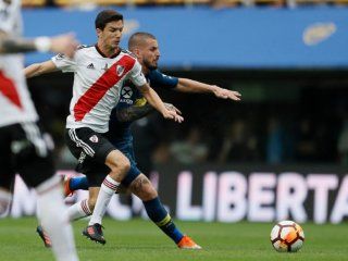 Boca y River en la ida de la Libertadores - Crédito: @BocaJrsOficial Boca y River en la ida de la Libertadores - Crédito: @BocaJrsOficial