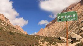 Cajón de Arenales, en el departamento de Tunuyán. Cajón de Arenales, en el departamento de Tunuyán.