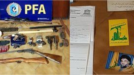 La Policía Federal incautó material relativo al grupo terrorista Hezbollah La Policía Federal incautó material relativo al grupo terrorista Hezbollah