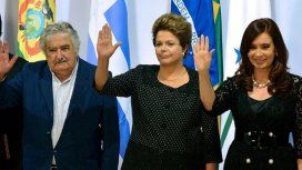 José Mujica, Dilma Rousseff y Cristina Kirchner José Mujica, Dilma Rousseff y Cristina Kirchner
